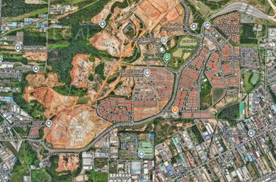 At Main Road Alam Impian Shah Alam Commercial Residential Land 23acres