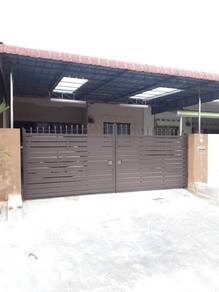 KK road / Wing onn single storey partially house for rent