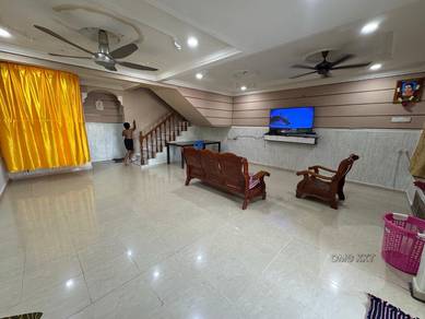 Meru Utama double storey 20x70 Freehold Renovated