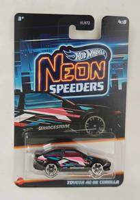 Hot Wheels Toyota AE86 AE-86 Corolla neon speeders