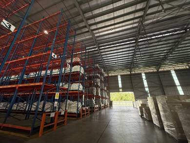 Warehouse factory in Meru Klang