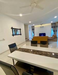 Eco Botanic @ Corner Lot Fully Furnished Double Storey Cluster House