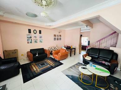 RENO Double Storey Terrace House Jalan Hijau Bandar Tasik Puteri Rawan