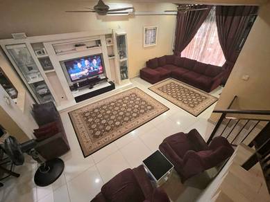 PARTIAL FURNISHED FREEHOLD 2 Storey Terrace Taman Tropika Kajang