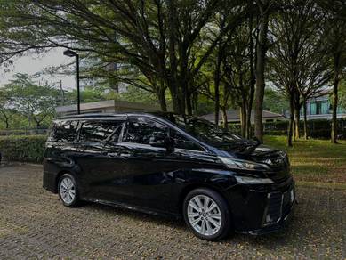 Toyota Alphard Car rental for rent/sewa (KLIA)