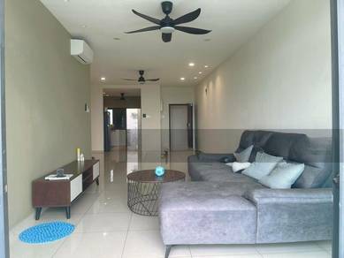 Marina Residence @ Bayu Puteri (4b3b, Fully Furnished, Corner)