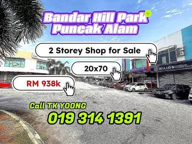 Bandar HillPark Puncak Alam 2 Storey Shoplot For Sale