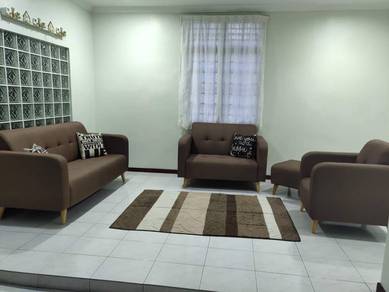 Fully Furnished Double Storey Taman Temenggong For Rent