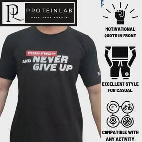 Scitec Nutrition "Push Fwd & Never Give Up" T-shir