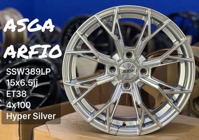 New Rim Asga Arfio 15 Inch Thailand Hyper Silver