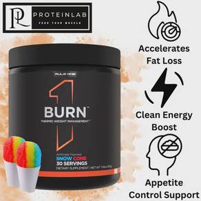 Rule 1 Burn Thermogenic Fat Loss Formula with Ener