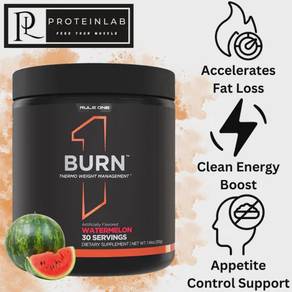 Rule 1 Burn Thermogenic Fat Loss Formula with Ener
