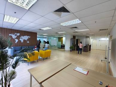 Rent Office Wisma UOA Damansara 1952sf Renovated Partly Furnish MRT