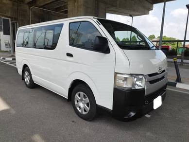 Ori 2017 Toyota HIACE 2.5 (M) Window Van 14 Seat