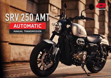 Stock baru Sampai Qjmotor SRV250 AMT Bulanan Low