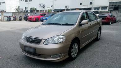 Toyota COROLLA ALTIS 1.6 E FACELIFT (A) 无需大整备