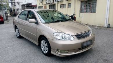 Toyota COROLLA ALTIS 1.6 E FACELIFT (A) 无需大整备