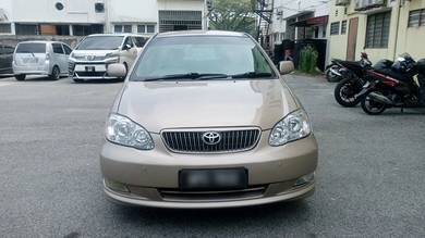 Toyota COROLLA ALTIS 1.6 E FACELIFT (A) 无需大整备