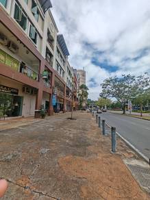 KK city Warisan square facing Mainroad shoplot for rent
