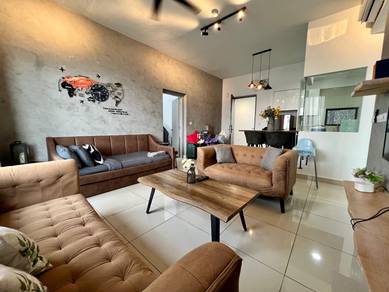 Renovated Fully Furnished Duplex Penthouse Condo Astoria Ampang