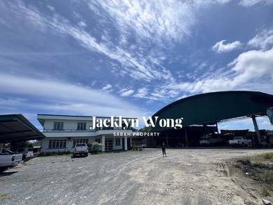 Direct Owner | Land With Warehouse & Office | Lahad Datu Jalan Segama