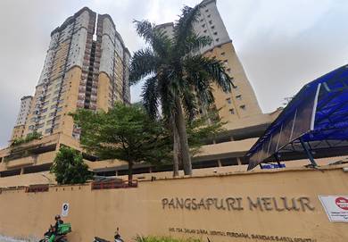Partially Furnished Pangsapuri Melur Sentul