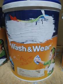 5L Dulux wash &wear interior paint(Pure pink