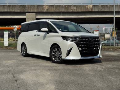 Toyota ALPHARD 2.5 Z (A) UNREGISTER - PROMO