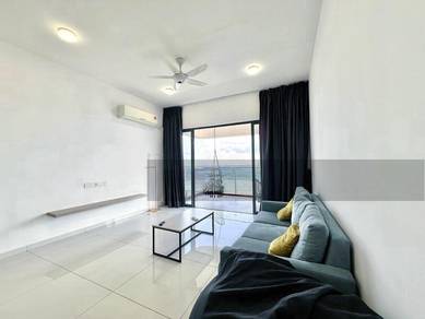 High Floor Sea View 3 Room Fully Furnished @ Country Garden Danga Bay