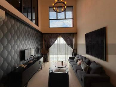 V @ Summer Place Duplex Fully Furnished 2 Room High Floor Near Ciq