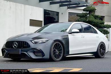 C Class W206 Convert 1:1 Wide C63s Bumper Bodykit
