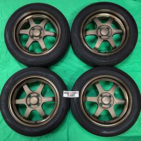 Rays te37 kcr 15 4x100 5j +45 japan