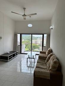 SRI SAUJANA 1000sf 3 Rooms Fully Furnished @ Sungai Dua Nr USM