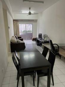 Jalil Damai Apartment, 917sqft 3b 2br 1cp, P/furnished In Setapak