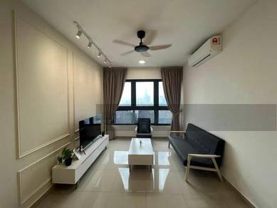 M Vertica Cheras 850sft 3 R 2 B Near MRT Fully Furnished Facing KLCC