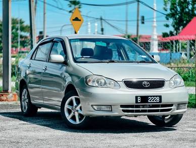 SiapTukarNama 2001 Toyota COROLLA ALTIS 1.8 G (A)