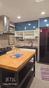 Bandar Botanic Klang Double Storey House Kitchen Extended Wet & Dry