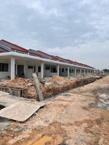 Meru teres 1 tingkat 20x87 freehold rumah nak siap dah