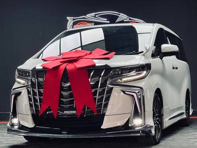 REG2017 TOYOTA ALPHARD 2.5 S.ROOF PiLOT SEAT 360.