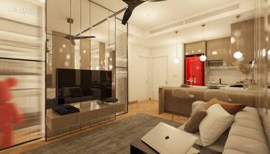 100% Loan Condo | 550sq.ft 【Beside MRT】, 2R1B Limited units @ Cheras