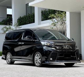 Toyota VELLFIRE 2.5 GOLDEN EYE SPORT SEAT