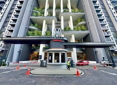 M Arisa, 2R2B, Sentul, Brand New, nx MRT LRT, WIFI, Fully Furnished