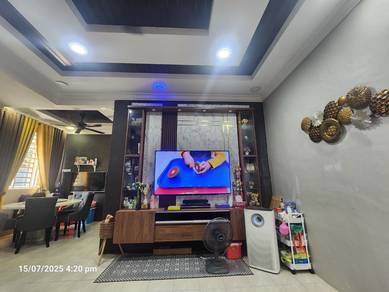 Fully furnished end lot near Hospital Kepala Batas for sale