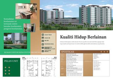 Kajang sg ramal apartment baru 10 mins sampai ke ioi city mall