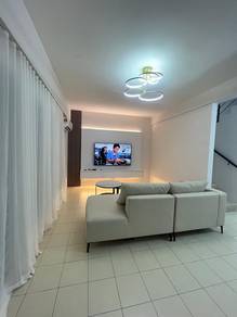 Newly renovated Double Storey Terrace, Kuching City Mall