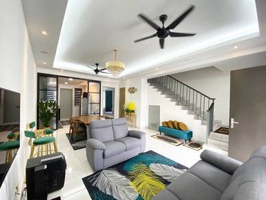 Renovated & Extended Kitchen 2 Storey Taman M Aruna Saujana Rawang