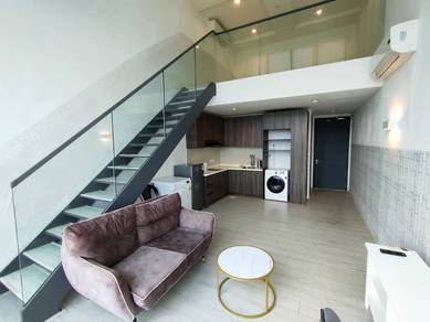 Limited Fully Furnished Duplex Studio The Square One City USJ for Rent