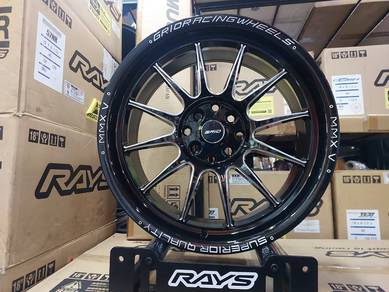 rim baru 17 GAIA RACING VIOS CITY ALZA PESONA SAGA