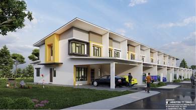 Sibu Double Storey Terrace at Bougenvilla