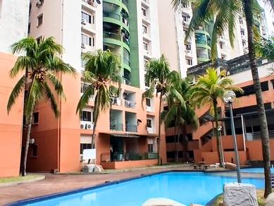 [ End Lot With Lift ] City Garden Palm Villa , Ampang , Selangor